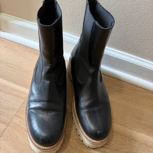 Shoes - Paloma Barcelo Made in Spain Black Leather Boots Size 38